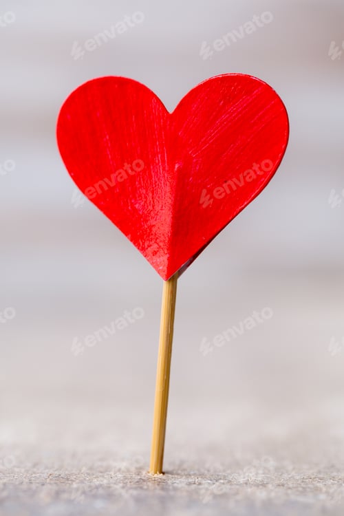 Preview: Valentines Day Background With Hearts.