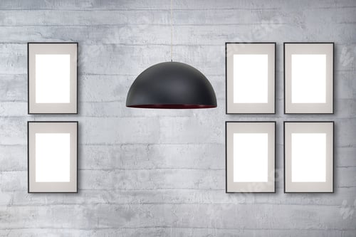 Preview: Decorative Stone Wall, Interior Design For Home, Office, Hotel And Bedroom, Modern Lamp