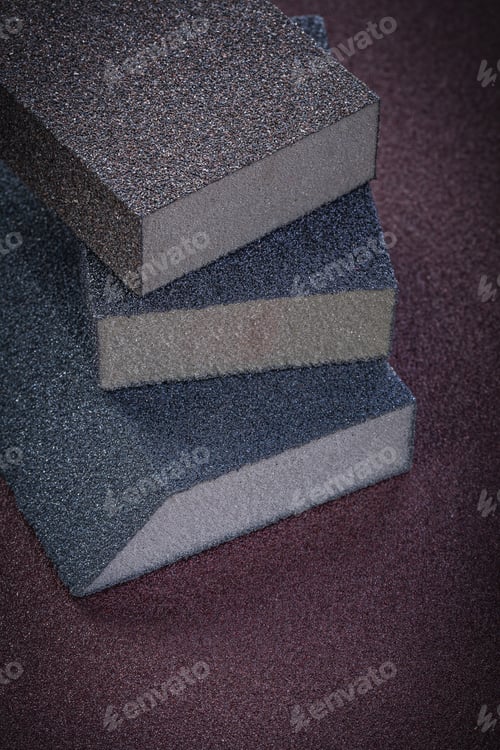 Preview: Sanding Sponges On Polishing Sheet Abrasive Equipment.