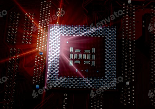 Preview: Close Up Of Cpu Processor
