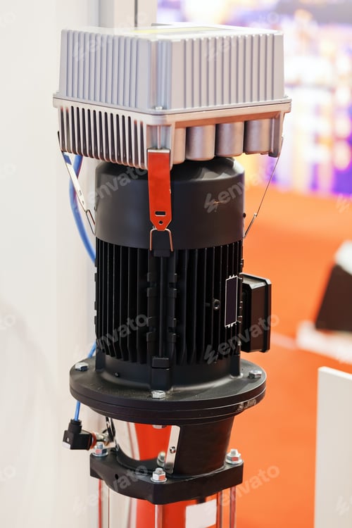 Preview: One Detail And Part Of New Engine; Note Shallow Depth Of Field