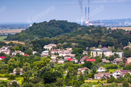 Preview: The Largest Air Pollutant In Western Ukraine Is Coal-Fired Power Plant Burshtyn Tes. 2 Flue Gas
