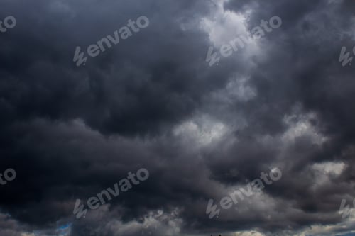 Preview: Dramatic Stormy Sky Before Rain And Hurricane. Background