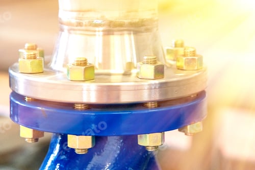 Preview: Metal Valve Of A Water Purification Machine.