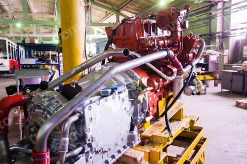 Preview: Technological Line For The Production Of Buses. Bus Production Manufacture