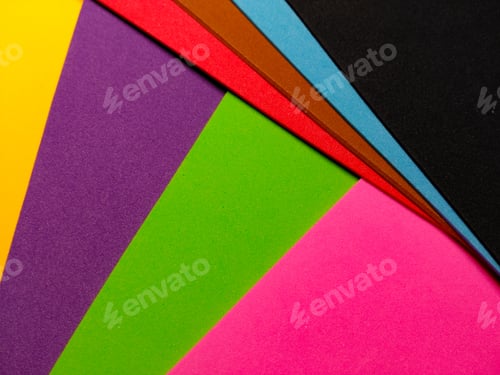 Preview: Patterns Of Color Combination In Abstract Composition Background