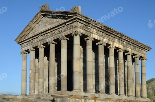 Preview: Temple Of Garni, A First Century Hellenic Temple Near Garni, Armenia. Unesco World Heritage Site