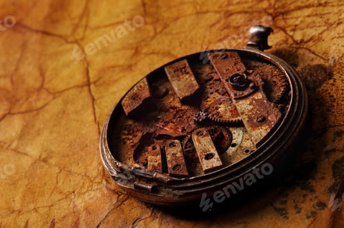 Preview: Close-Up Of An Ancient Gears