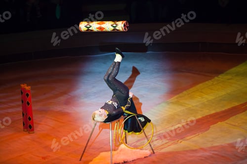 Preview: Juggler Performance In The Circus