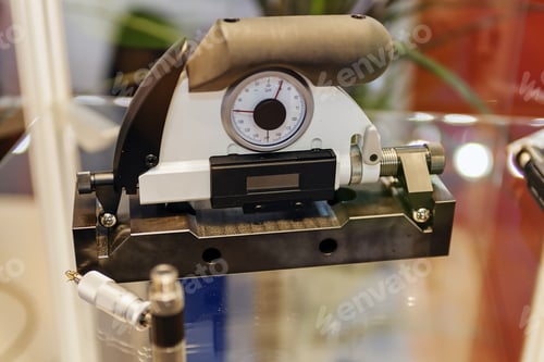 Preview: Focus On Measuring Apparatus Device Of Engine For Industry