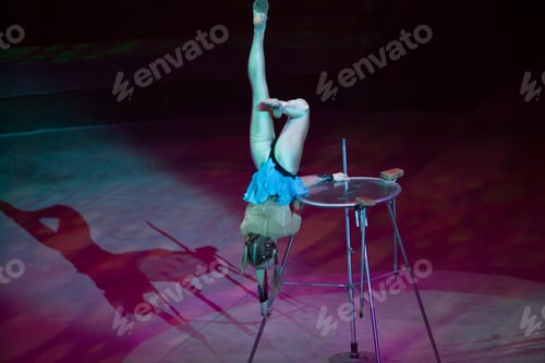 Preview: Performances Of A Gymnast In A Circus