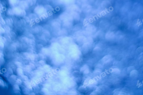 Preview: Abstract Bokeh Portrait Lens, Cool Background