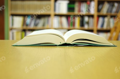 Preview: Open Book On The Table