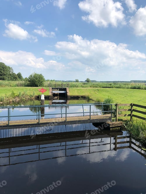 Preview: Suder Pumping Station In Nij Beets, Friesland The Netherlands