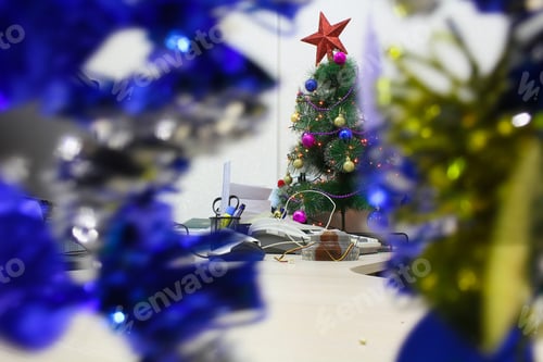 Preview: The Concept Of Celebrating The New Year In The Workplace