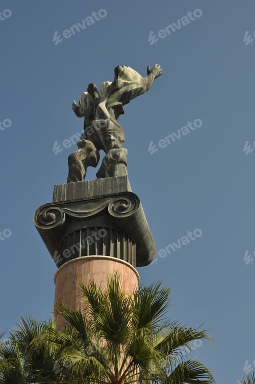 Preview: La Victoria Or Victory Statue In Puerto Banus, Spain