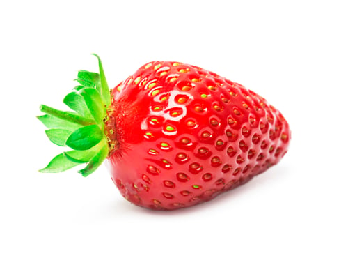 Preview: Ripe Strawberries On A White Background