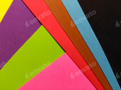 Preview: Patterns Of Color Combination In Abstract Composition Background