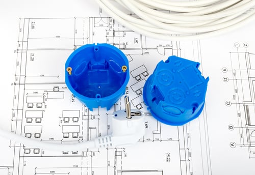 Preview: Architecture Plan And Rolls Of Blueprints