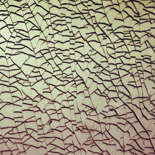 Preview: Dark Background Of Cracks On Broken Glass, Texture