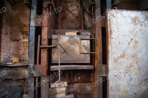 Preview: Metal Structures And Buildings Of The Old Metallurgical Plant Inside And Outside