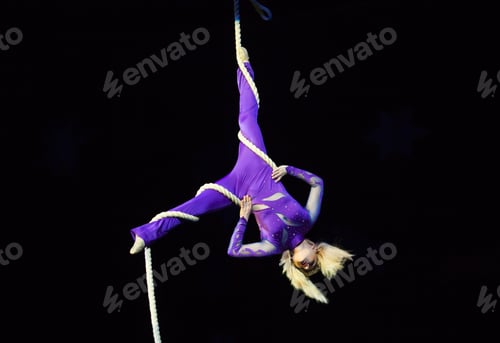 Preview: Air Gymnast In A Circus