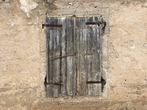 Preview: Old Window In Preko Croatia