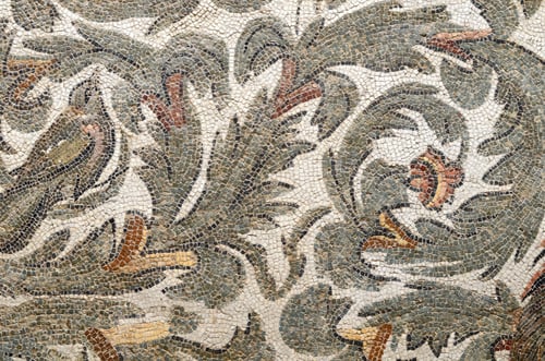 Preview: Mosaic Detail In Bardo Museum, Tunisia