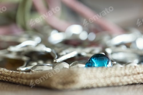 Preview: Detail Of Jewelry With Selective Focus. Horizontal Shot With Natural Light.