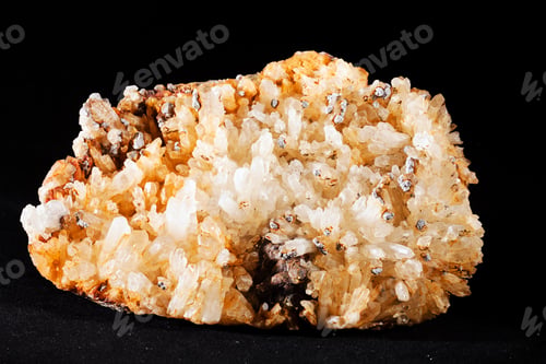 Preview: Quarc Mineral On The Black Background
