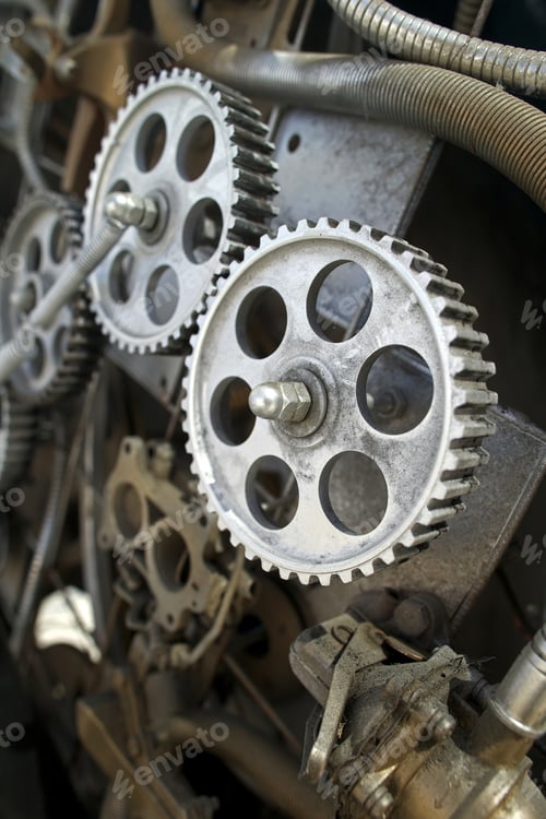 Preview: The Fantastic Mechanism Of A Steam-Engine In Style Of The Steam Punk