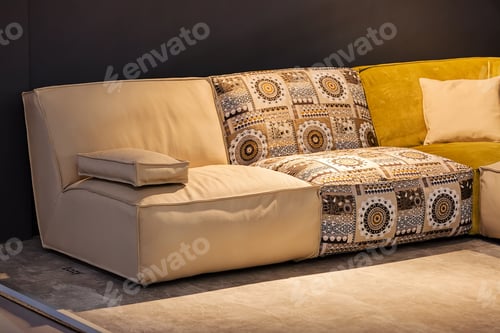 Preview: Modern Sofa For The Living Room, Note Shallow Depth Of Field