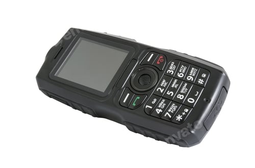 Preview: Cellular Telephone On A White Background