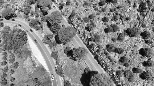 Preview: Road On The Hill, Aerial View.