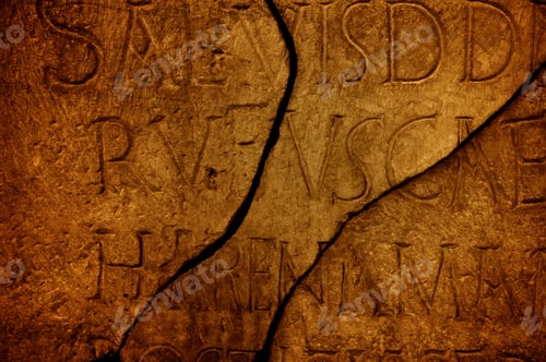 Preview: Roman Letters Texture