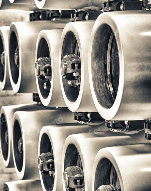 Preview: Pipelines In A Water Treatment Plant.