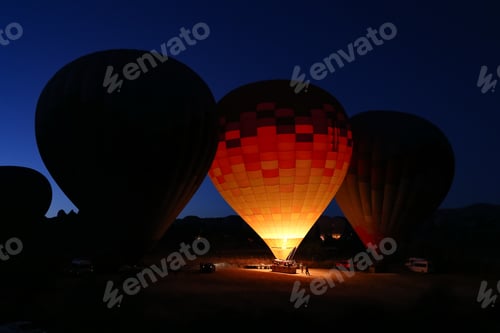 Preview: Hot Air Balloons In Cappadocia Valleys, Nevsehir, Turkey
