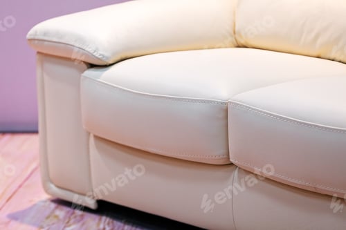 Preview: Detail Of Classic Furniture Sofa In Living Room.