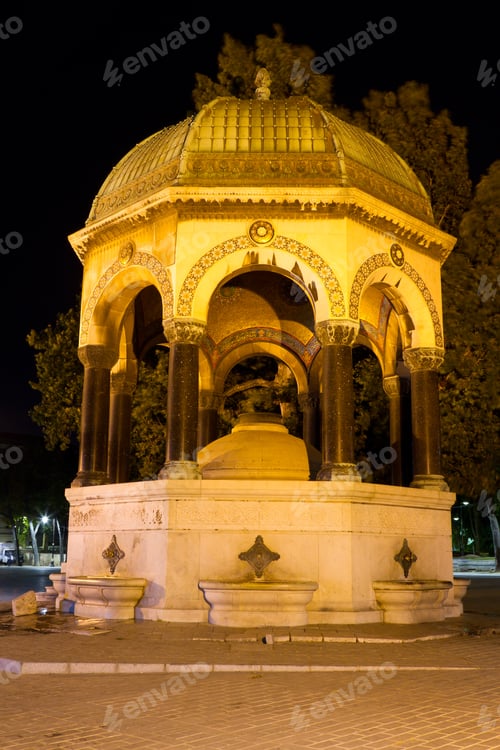 Preview: German Fountain From Sultanahmet Square, Istanbul