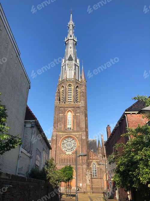Preview: Saint Boniface Church In Leeuwarden, Friesland The Netherlands