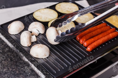 Preview: Young Woman Is Preparing A Traditional Swiss Cheese Raclette