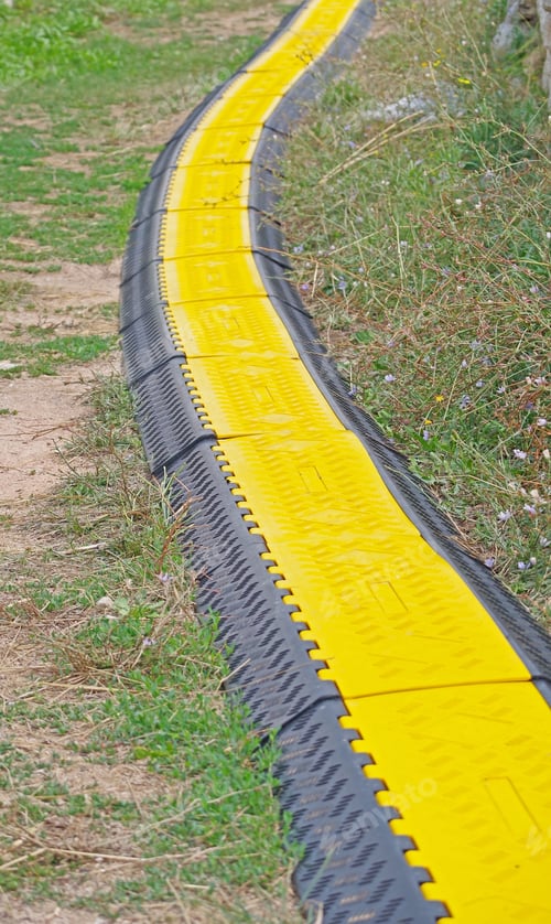 Preview: New Yellow - Black Ground Cable Protector