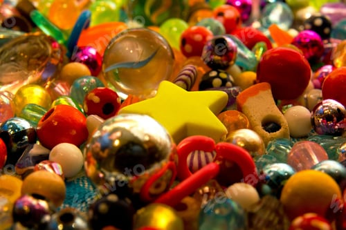 Preview: Retro Toy, Glass Ball And Bijouterie.