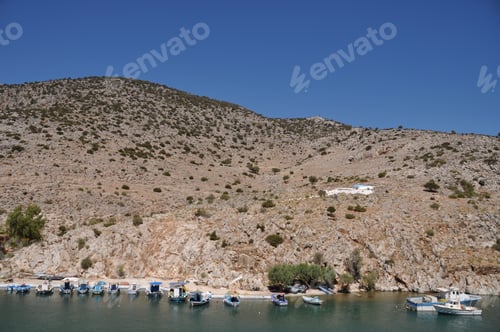 Preview: Beautiful Fishing Boats In Kalymnos Island Port, Greece