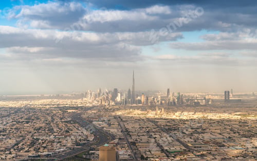 Preview: Downtown Dubai Skyline From The Air.