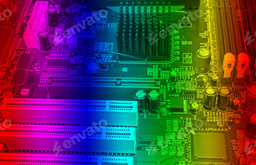 Preview: Empty Cpu Processor Socket With Pins On Motherboard