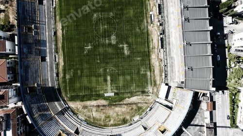 Preview: Pisa Stadium Arena Anconetani From The Air, Tuscany - Italy.