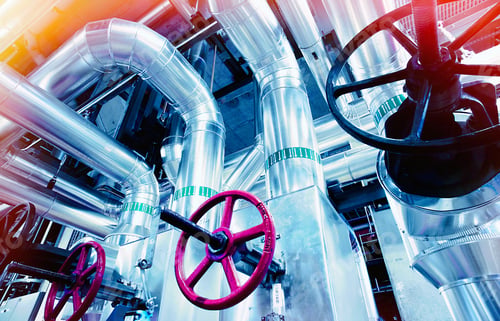 Preview: Equipment, Cables And Piping As Found Inside Of A Modern Industrial Power Plant