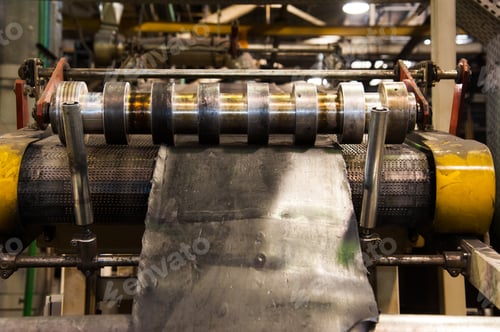 Preview: Manufacture Of Tires. Tyre Production Machine Conveyor