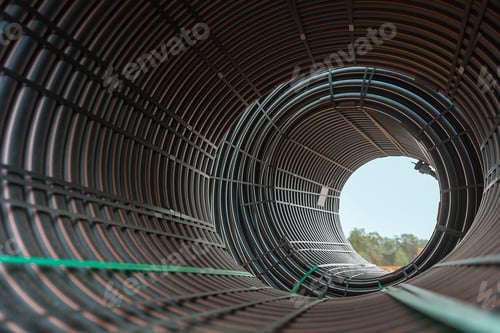 Preview: View From Roll Of Water Pipe